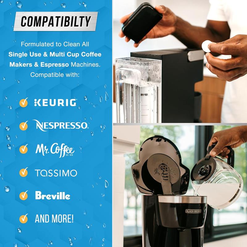 Brew Care – Coffee Maker Cleaner Tablets